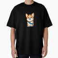Corgi Mom Shirt — Fluffy Butt Fan Club President — Funny Corgi Gift For Her by Happy Hues
