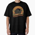 Retro Snail Sunset Embrace the Slow by HoruxDesign
