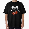 Red cherries with bow. by CoCoArt-Ua