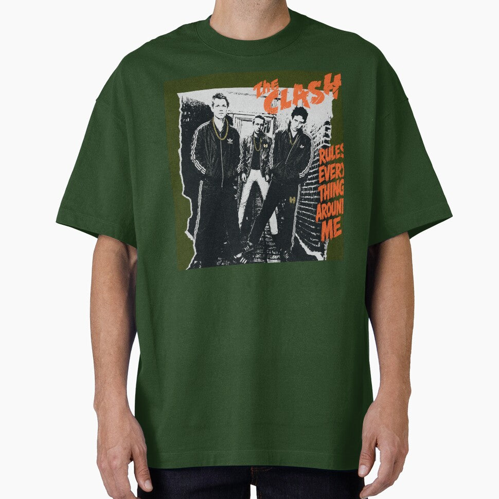The Clash Rules Everything Around Me – Punk x Hip Hop Mashup Shirt by DiamondSkyShirt