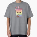 Cute Rainbow Boba Tea Love Doodle by rustydoodle