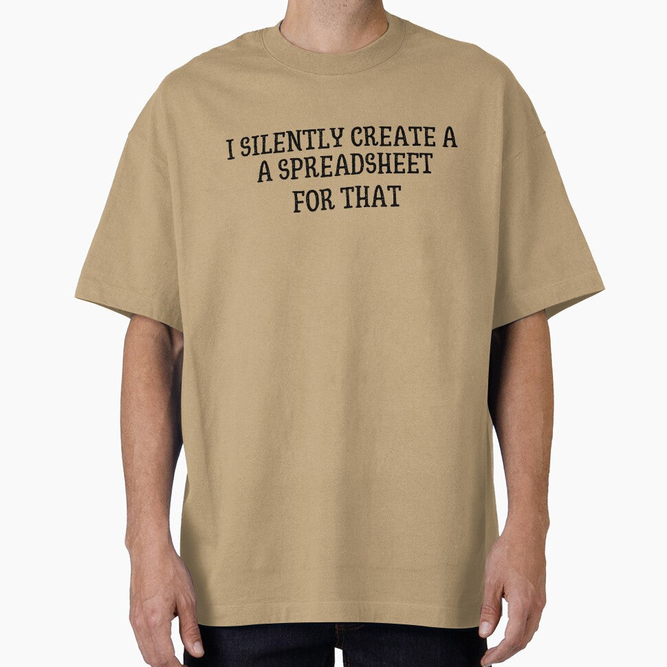 I'm Silently Creating a Spreadsheet for That Actuary - Funny Accountant by ZACK ART