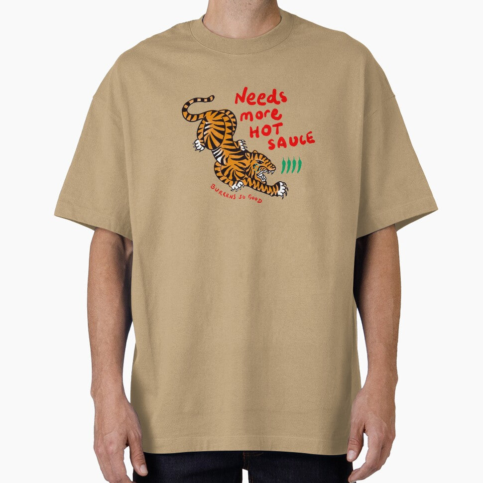 Hot Sauce Tiger Spicy Food Lover by Buffet Nation