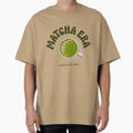 Matcha Embrace the Calm Cute Botanical Tea Lover Shirt by Raw Tigers