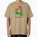 Cute Frog & Mushroom Fairy House: Introvert Mode On by Happy Puppy Print On Demand