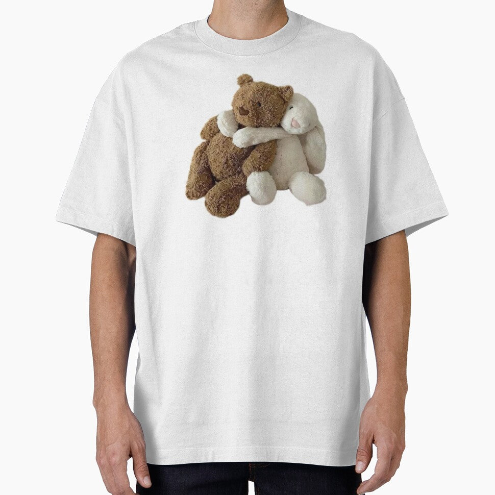 jellycat bunny and bear hug by teethfairy