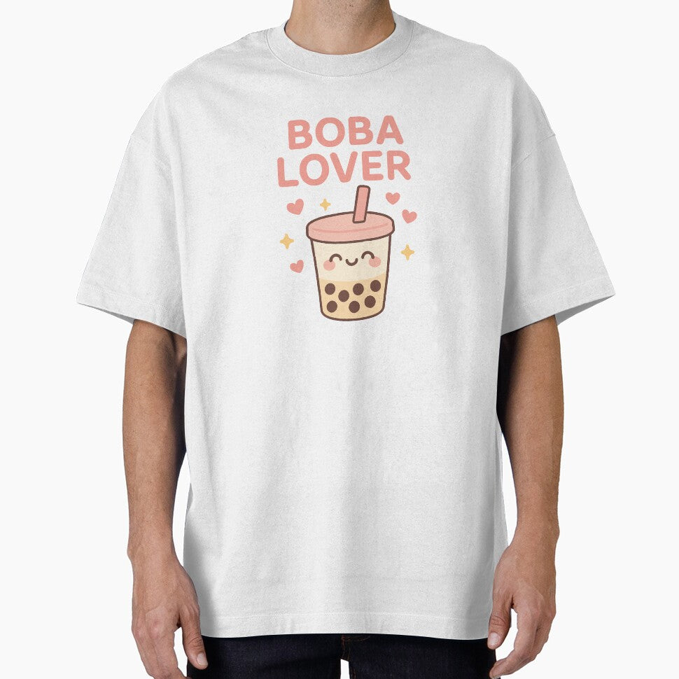 Boba Lover Kawaii Bubble Tea Art by DaEeX