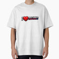 I Love Techno Text Electronic Music Lover Design by  ZenRave Designs