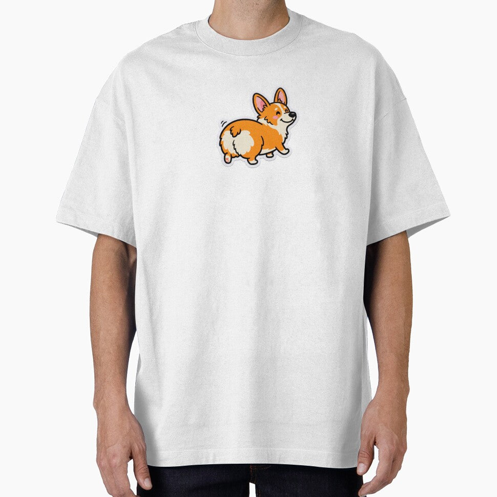 Funny Corgi Butt Cartoon Sticker by Magimel
