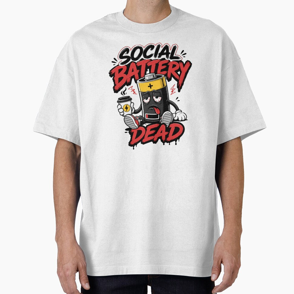 Social Battery Deceased – Caffeine Required Immediately by the-dovlat