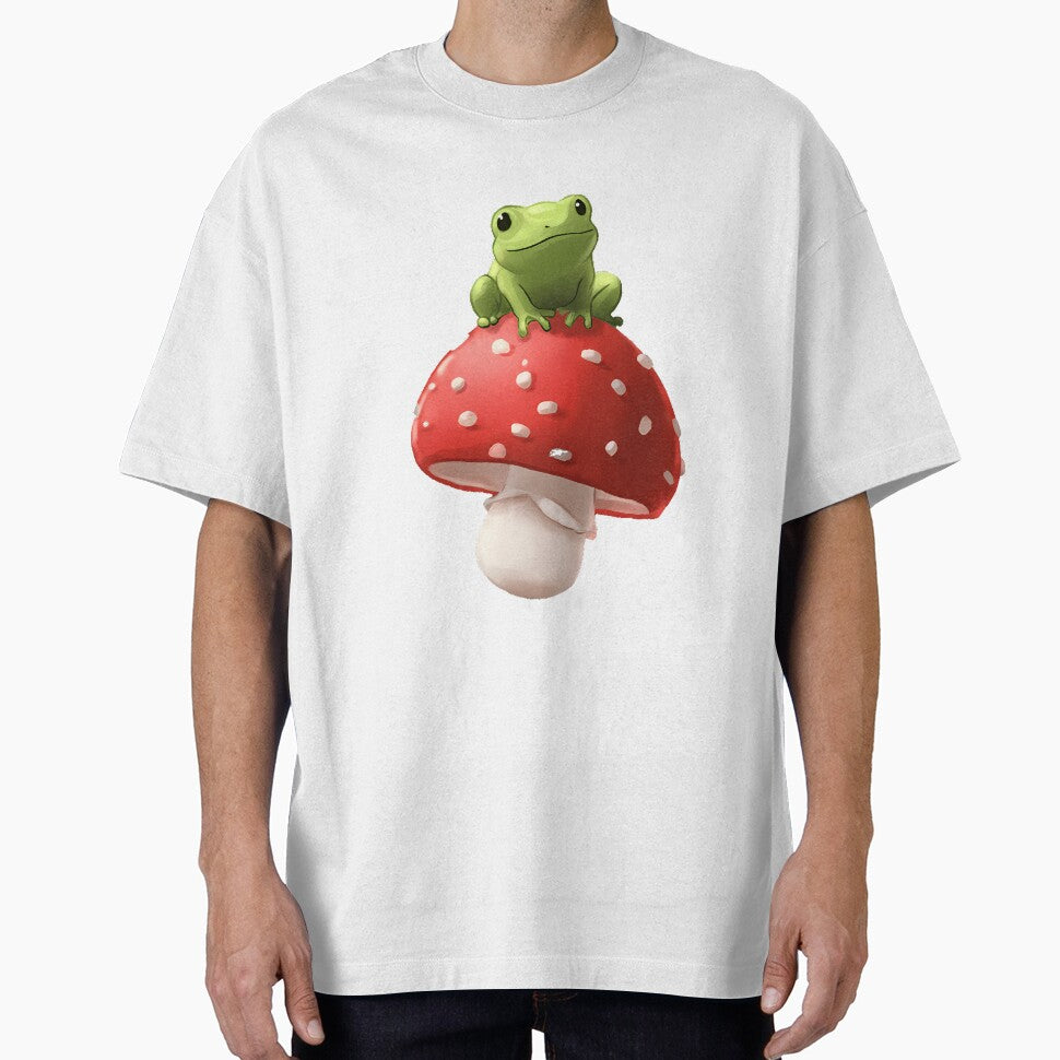 Frog on Mushroom by pumsquare