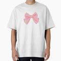 Pink Sparkly Iridescent Bow by lea-lani