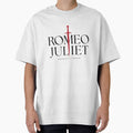 Romeo and Juliet Montague Capulet Red Dagger Minimalist Art by Fenay Designs
