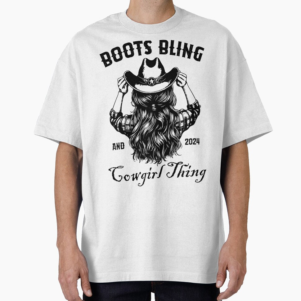 Boots, Bling, and a Cowgirl Thing - Western Cowgirl Style Design by Fernandink1