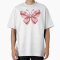 Pink Satin Ribbon Butterfly | Coquette Aesthetic Bow Butterfly by BelievingCreate
