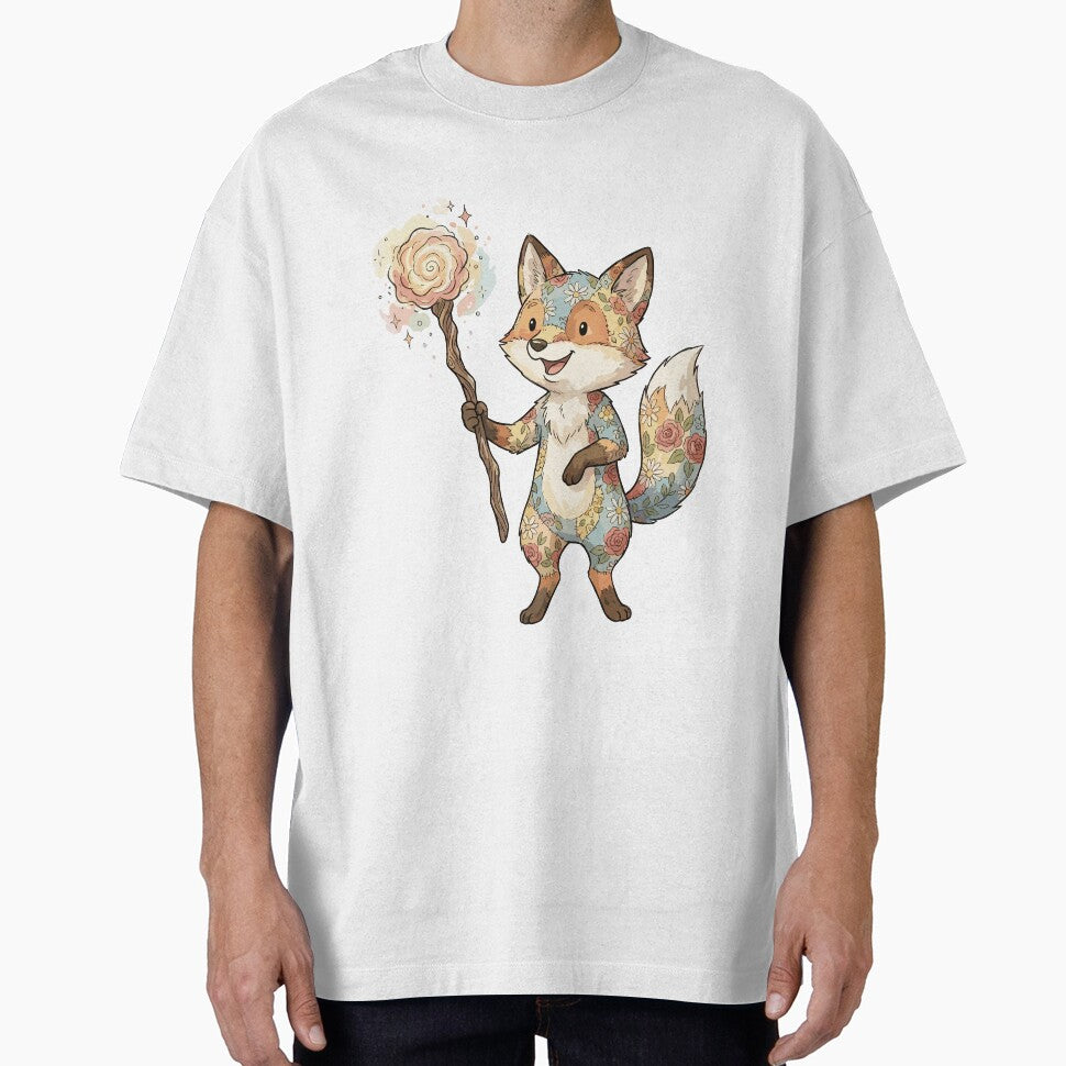 Fairycore Aesthetic: Petal Fox Enchanter by bapupa
