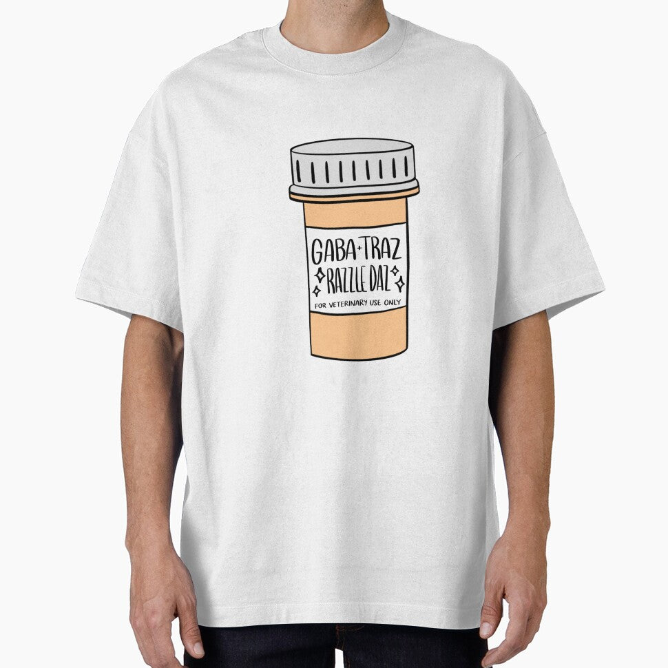 Gaba Traz Razzle Daz Pill Bottle Sticker – Veterinary Medicine Life Humor by backwoodsdsgn