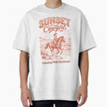 Sunset Cowgirl – Coastal Cowgirl Horse Design by Sea Gem