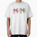 Blush and Evergreen Watercolor Bows by accountingann