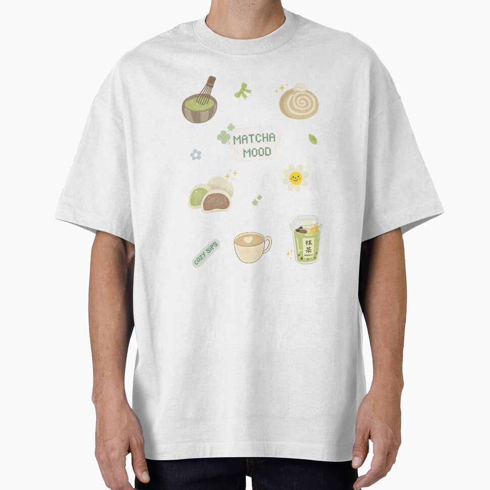 Matcha Mood – Cozy Matcha Lover Kawaii Aesthetic Design by ravenRM