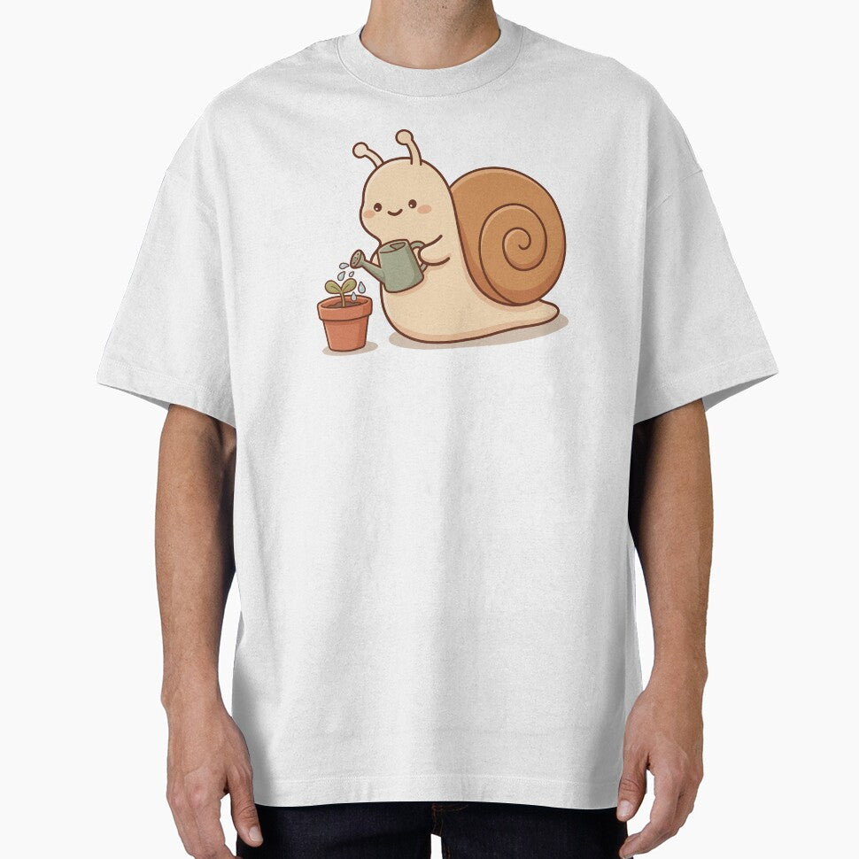 Cute Gardening Snail by Zerhof