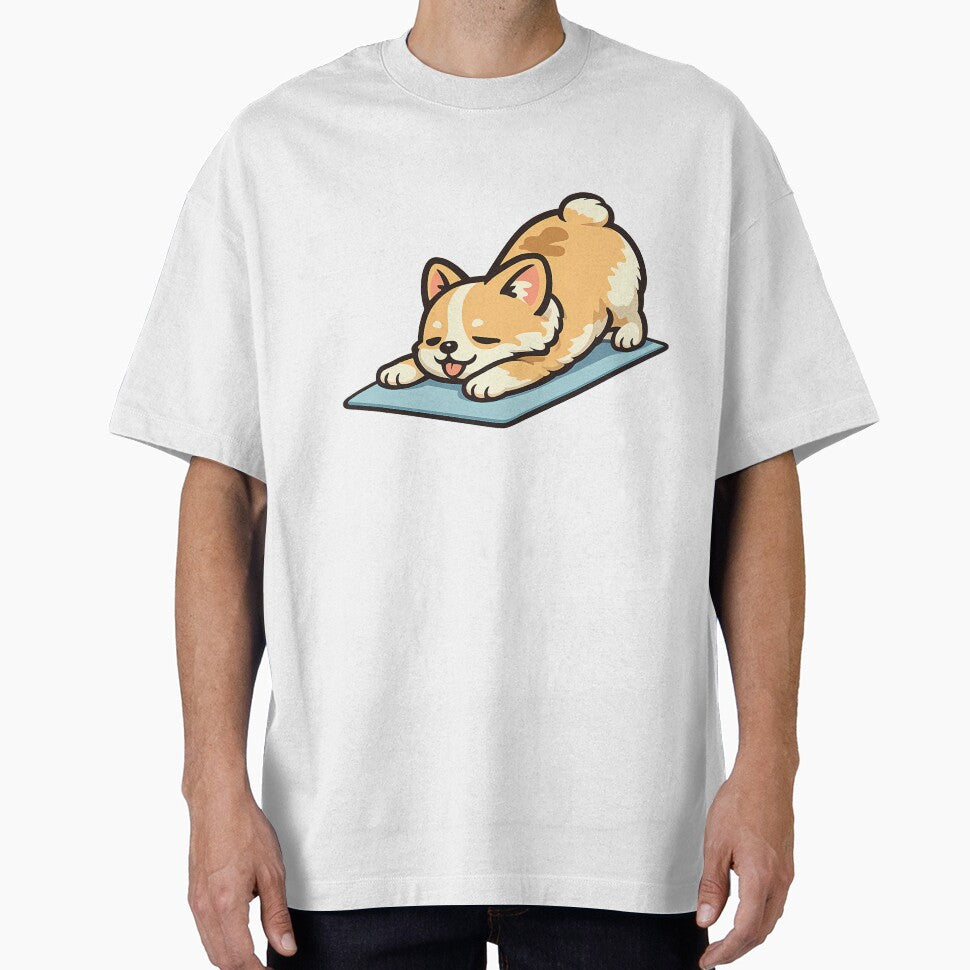 Corgi Butt Yoga Pose by HNS-Designers
