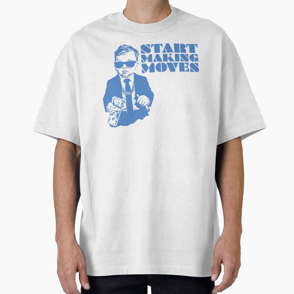 Start Making Moves Business Baby, Blue by UNK-Fatigues