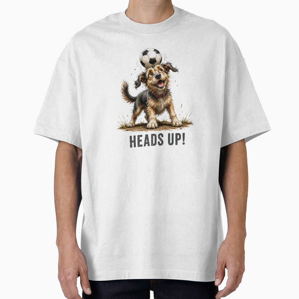 Heads Up – Soccer Scruffy Dog Illustration by PAPIRO SIGLO XXI