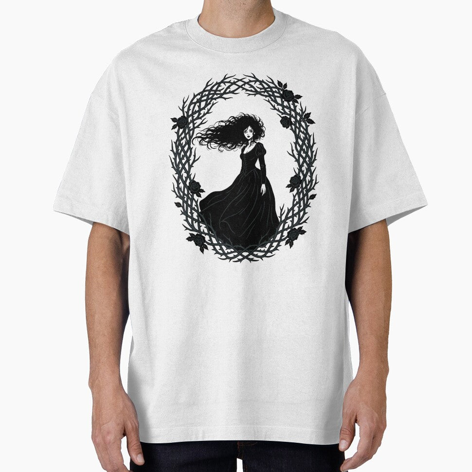 Catherine Earnshaw Gothic Silhouette Wuthering Heights Thorns by Fenay Designs