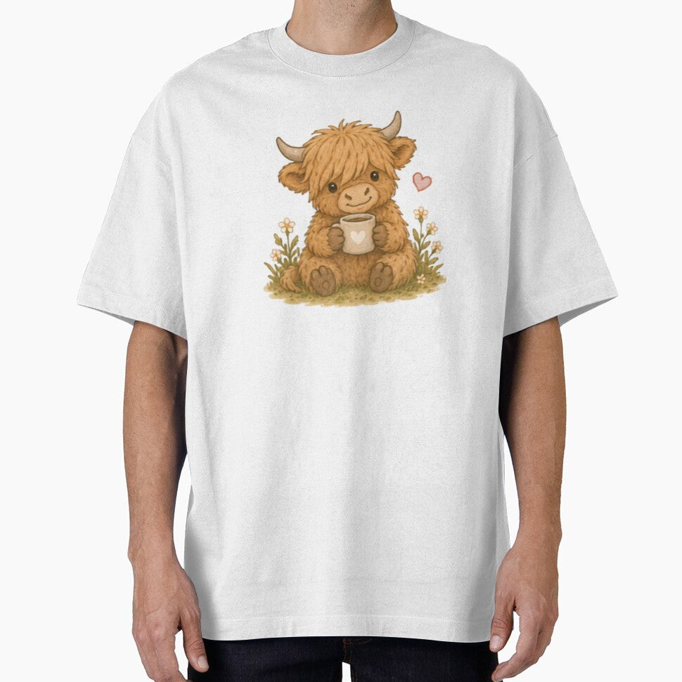 Cute Cozy Highland Cow by MellowMunchkins