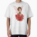 Red Rose Fairy Girl | Kawaii Garden Muse by SeGoArtDesign