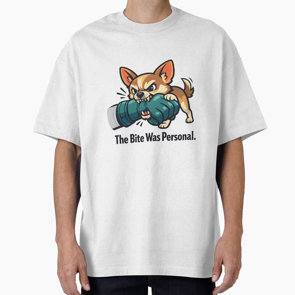 The Bite Was Personal – Funny Chihuahua Veterinary Inside Joke by Bettybee00
