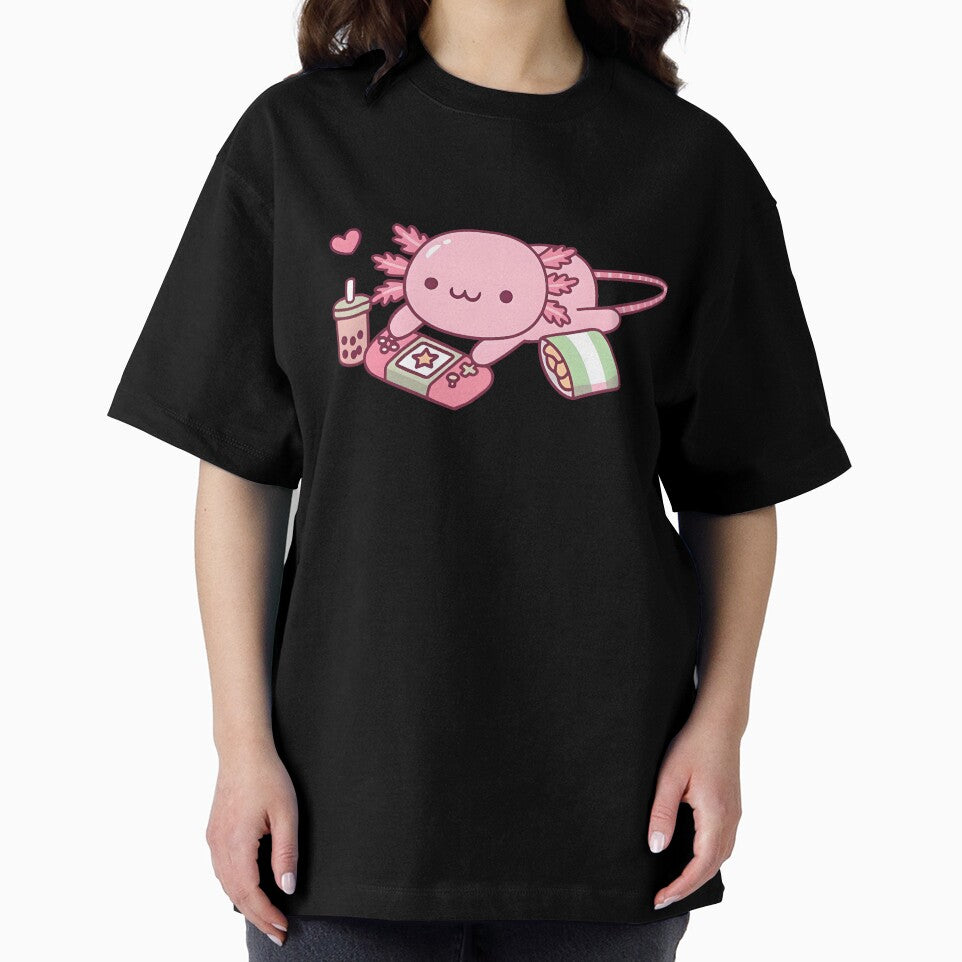 Cute Chilling Axolotl by SunMayDown