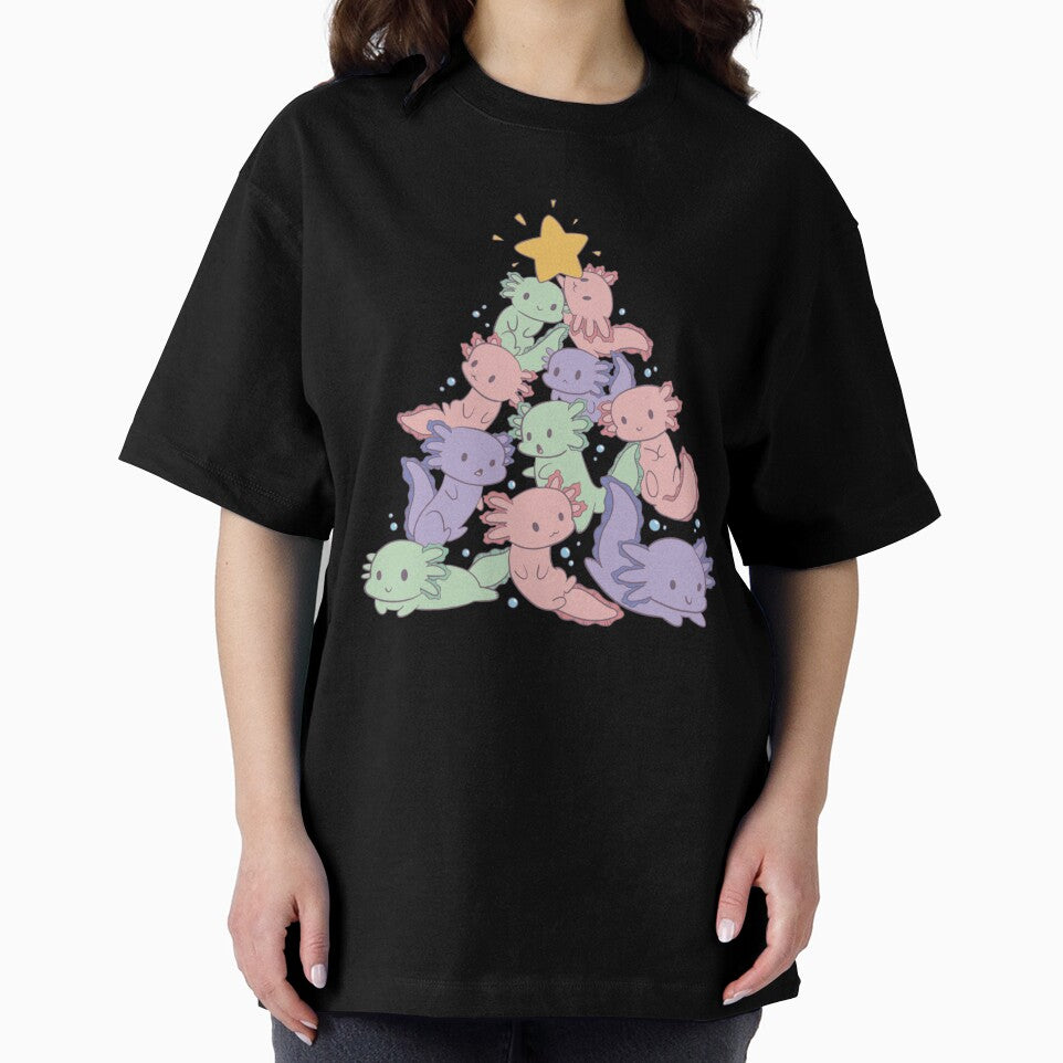 axolotl christmas tree by Jaslyndizon