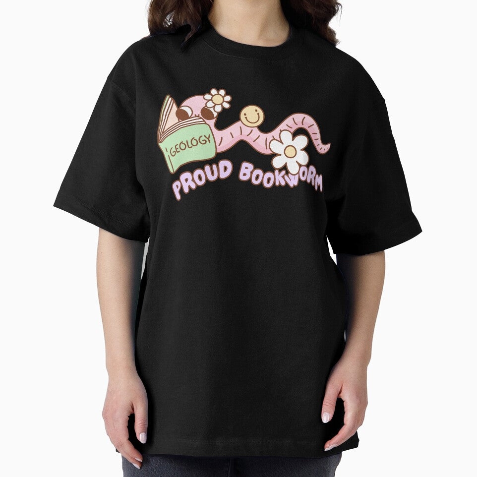 Proud Bookworm Bookish Aesthetic Book Lovers Design by cherrywstore