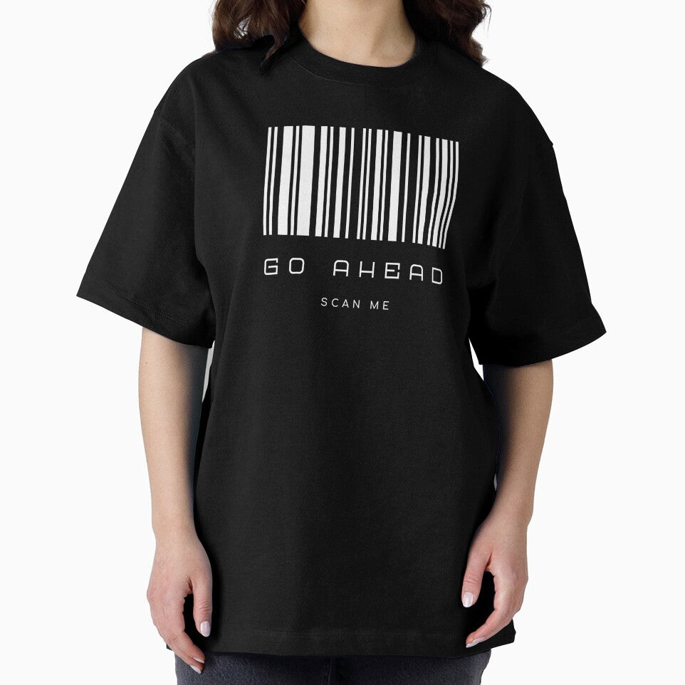 Go Ahead Scan Me Barcode Apparel by murraysfinegood