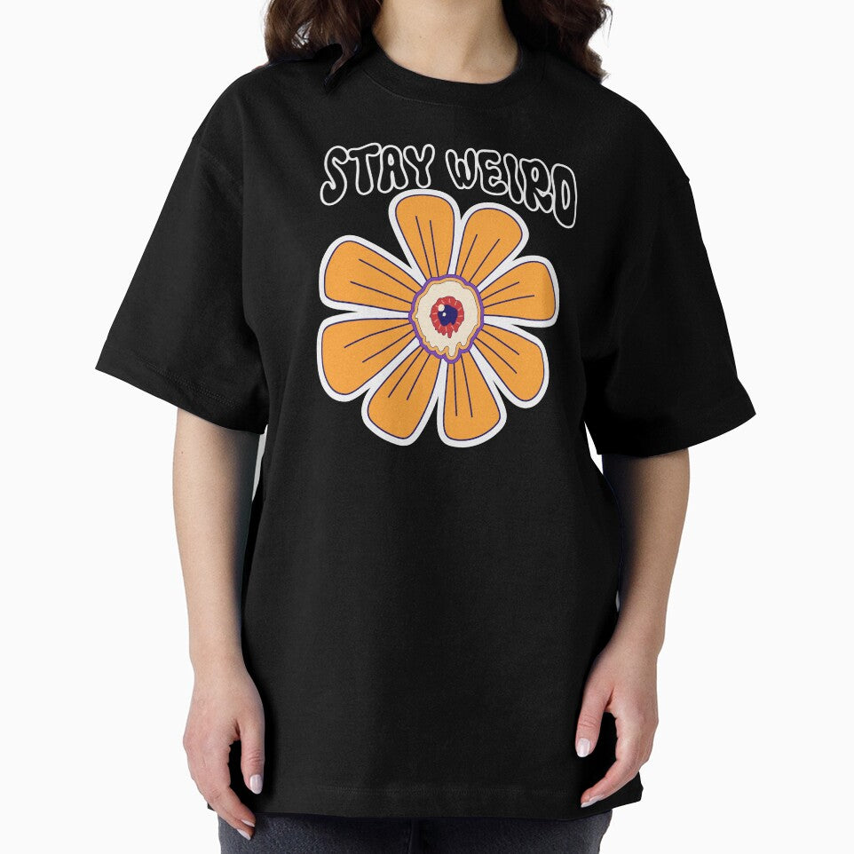 Stay Weird Eyeball Flower by LagomCreative