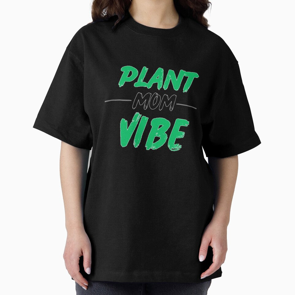 Plant Mom Vibe - Cute Plant Lady Quote by Haevora