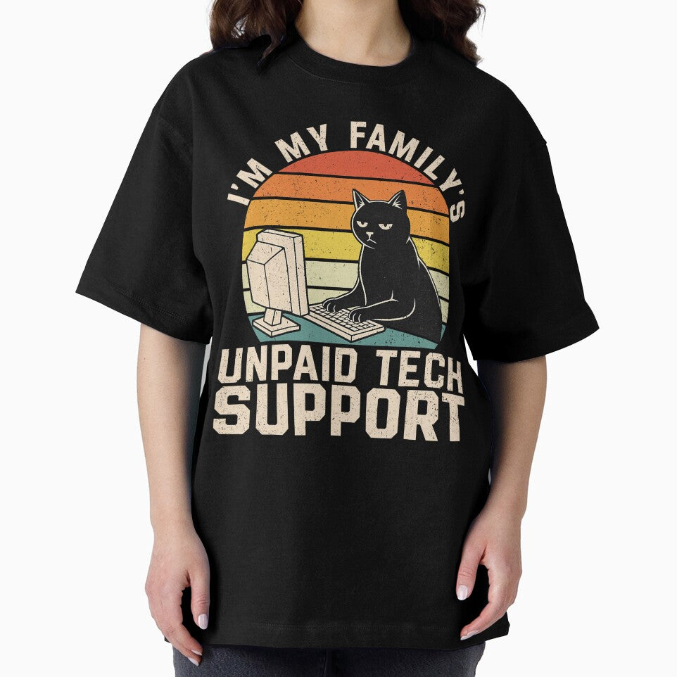 I'm My Family's Unpaid Tech Support Funny Sarcastic Programmer Gift by averyfisher