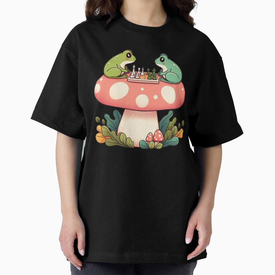Chess Frogs on Mushroom – Fantasy Design by Dogandesighn