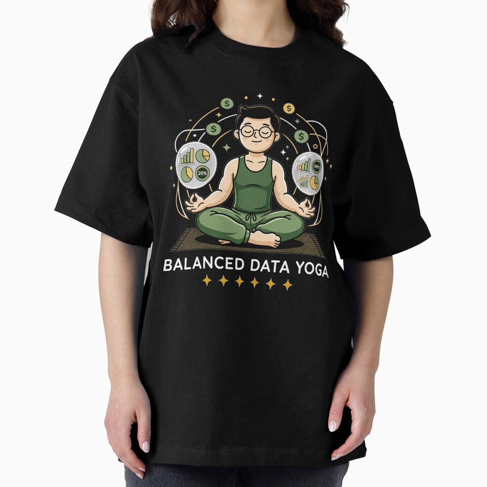 Balanced Data Yoga Funny Accountant Excel Data Analyst. by spreadsheetcafe