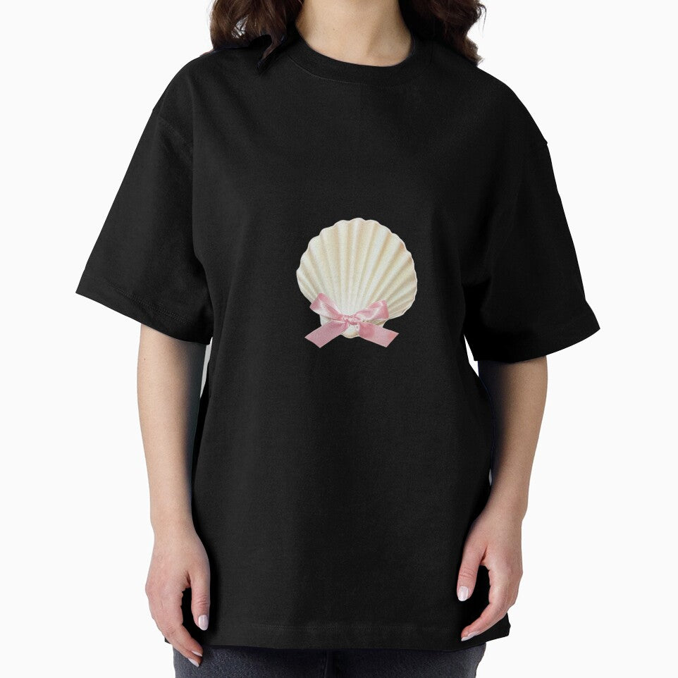 Coquette shell with ribbon bow by Pixiedrop