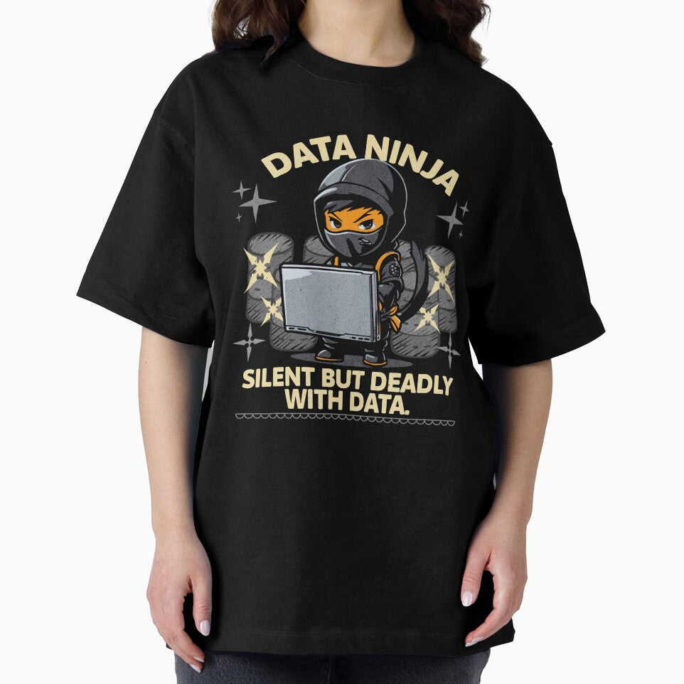 Data Ninja - Silent But Deadly with Data | Kawaii Style by Tee-Craftify
