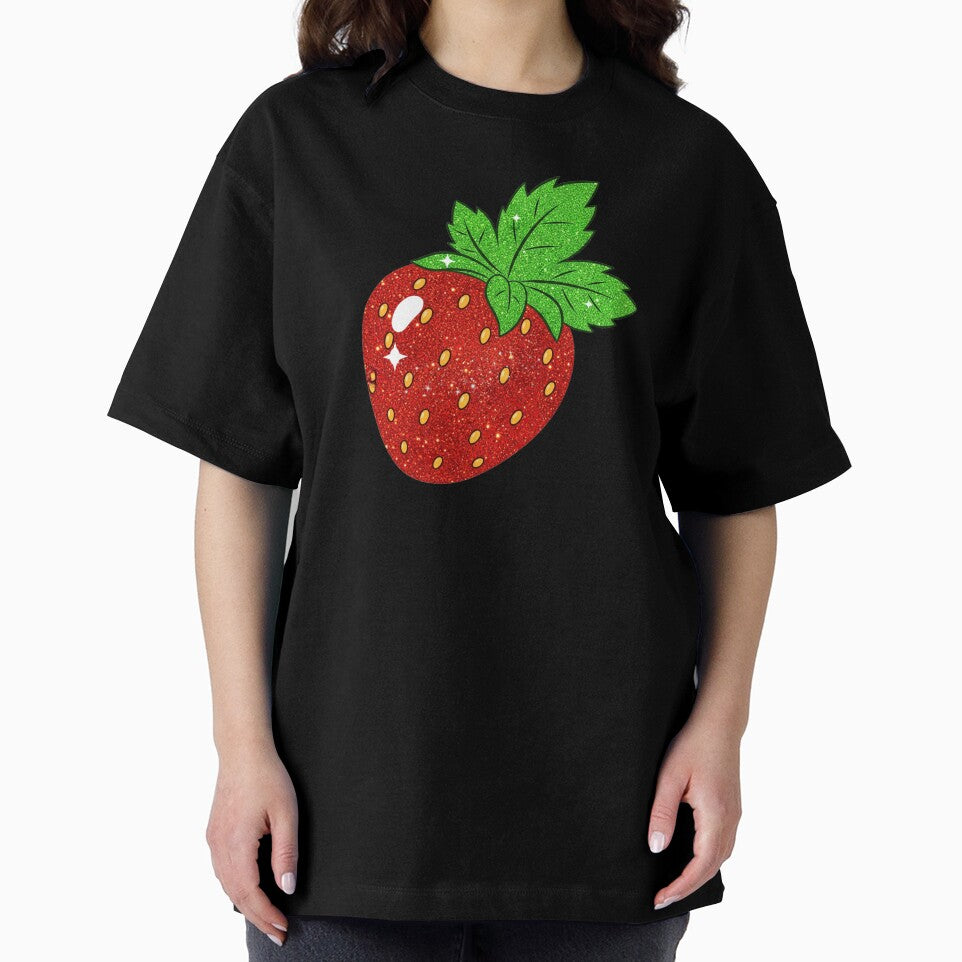 Retro Strawberry Drawing by Claustronautas