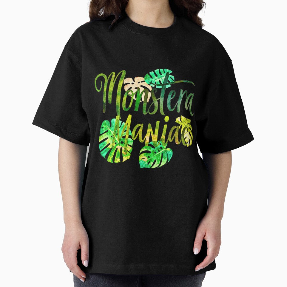 Monstera Maniac Multi-Leaf Design – Colorful Monstera Art for Plant Lovers by Fredster1966