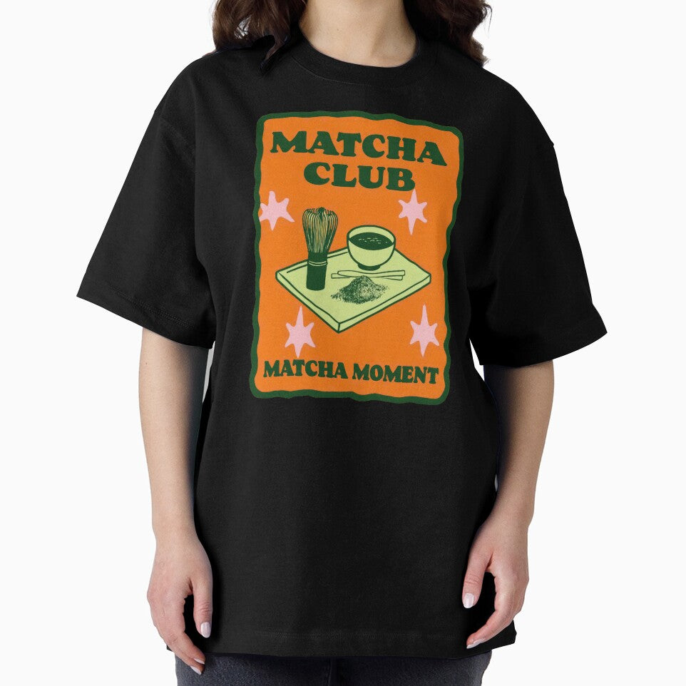 Matcha Club - Aesthetic Sage Green Wellness Art by All That Jazz Store