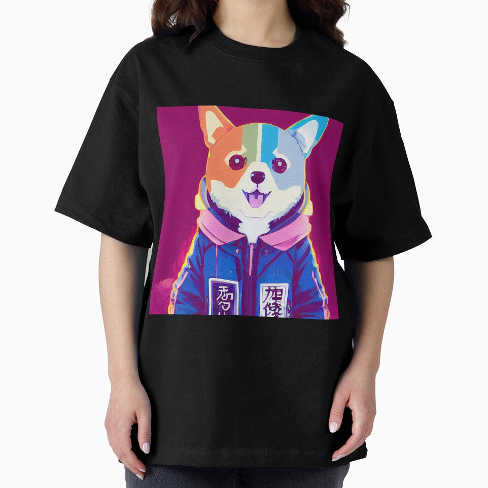 Cutest Corgi as retro anime by Studiowatermars