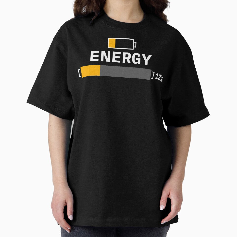 Energy 12 Percent Low Battery Human Status by Becheer
