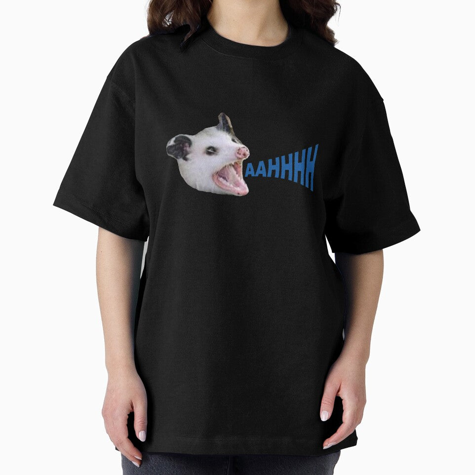 Opossum AAHHHHHH by marykatebuckman