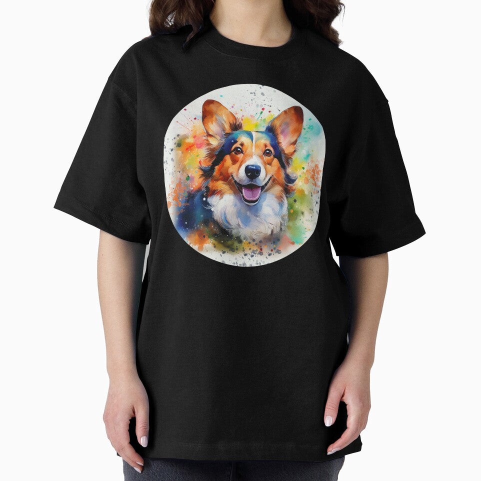 Welsh Corgi - Watercolor Art by Valerie Parker